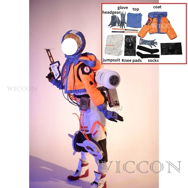 Игра Apex Legends Wattson Косплей Костюм Apex Natalie Paquette костюмы для Хэллоуина Maskerade для женщин костюм косплей$0$i