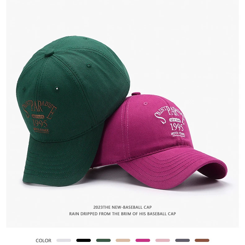 

New fashion Adjustable Boy Girl Baseball Hats Male Female All-match Baseball Caps Summer Casual Outdoor beach Women Men Sun Hat