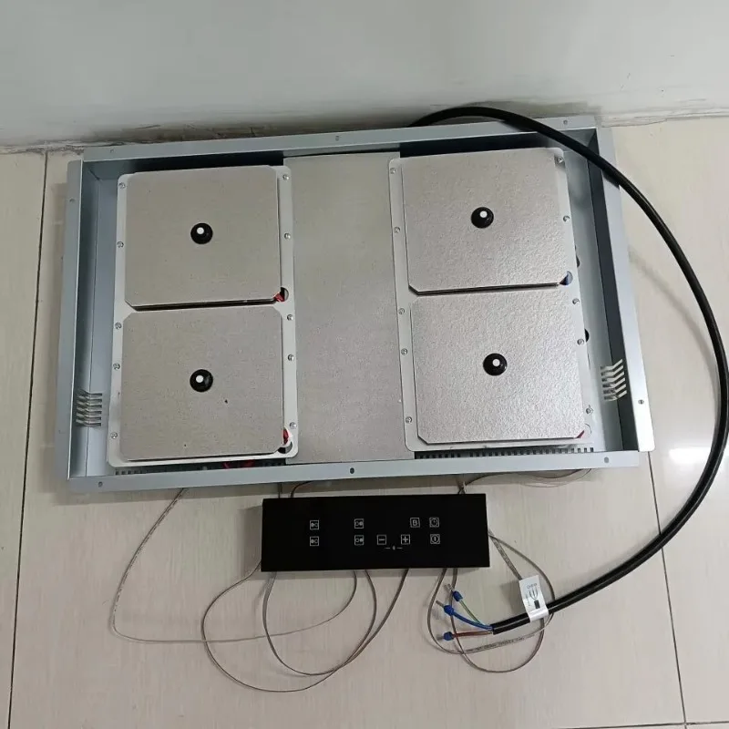 Household four-stove induction cooker multi-functional integrated high-power energy saving and anti-dry burning