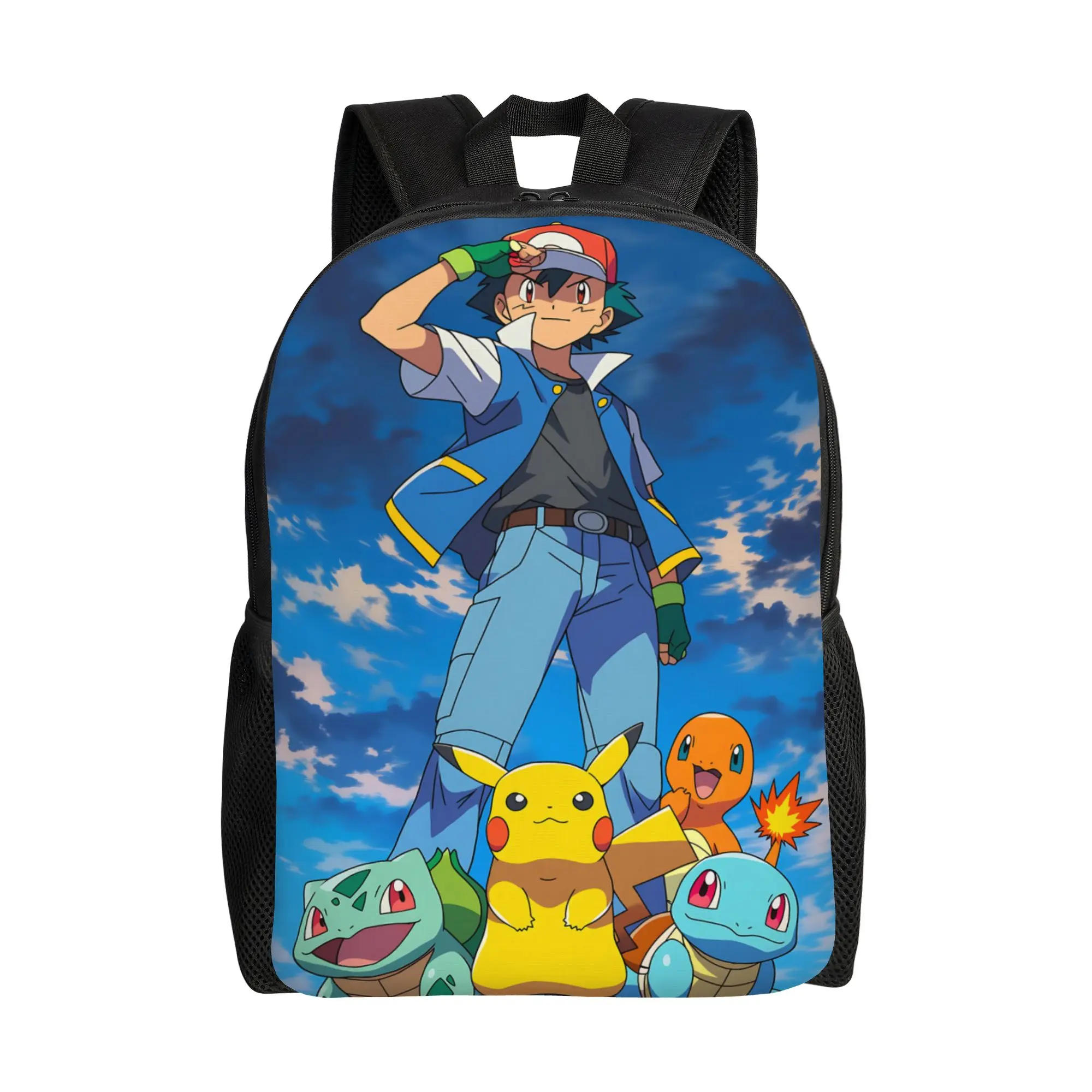 

1Piece Pokemon College Bag Stand Backpack New Semester Begins