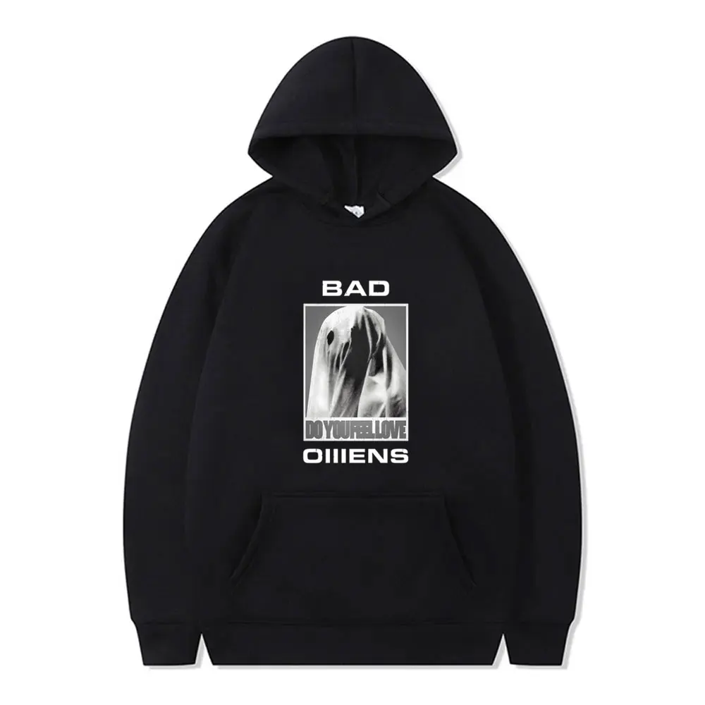 

Bad Omens Do You Feel Love Graphic Hoodie Men Women Retro Rock Streetwear Male 90s Gothic Metal Sweatshirt Man Fashion Hoodies