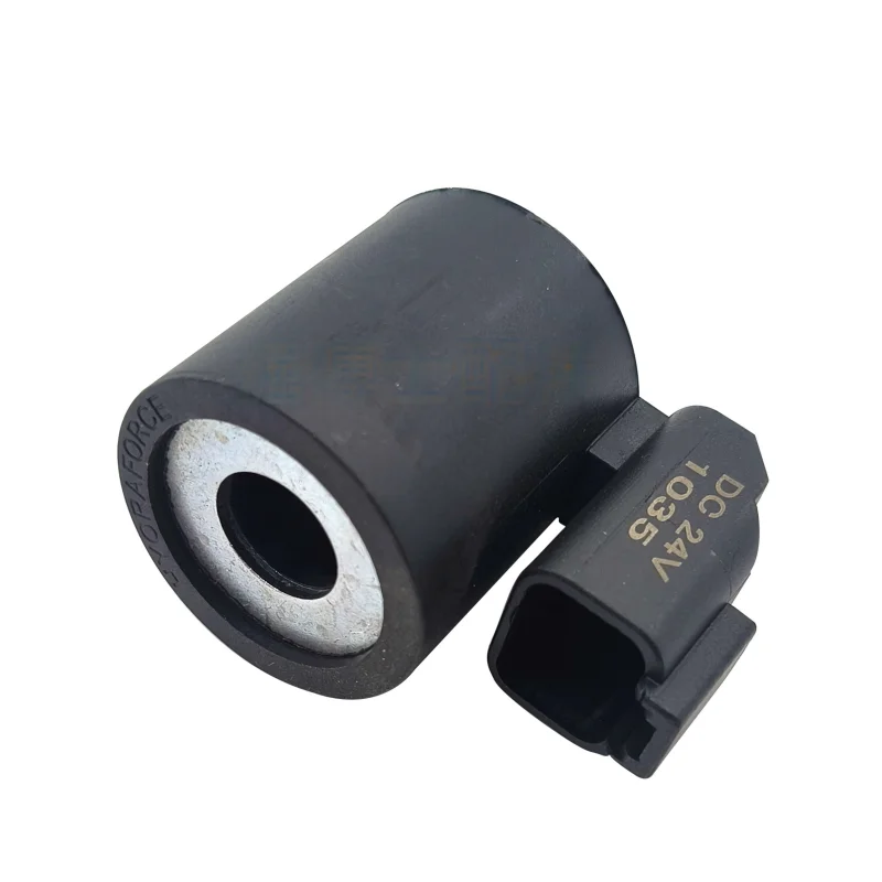 

Pilot Safety Lock Solenoid Valve Coil for XG806 808 815 Walking Rotating Excavator Pilot Valve Excavator Accessories