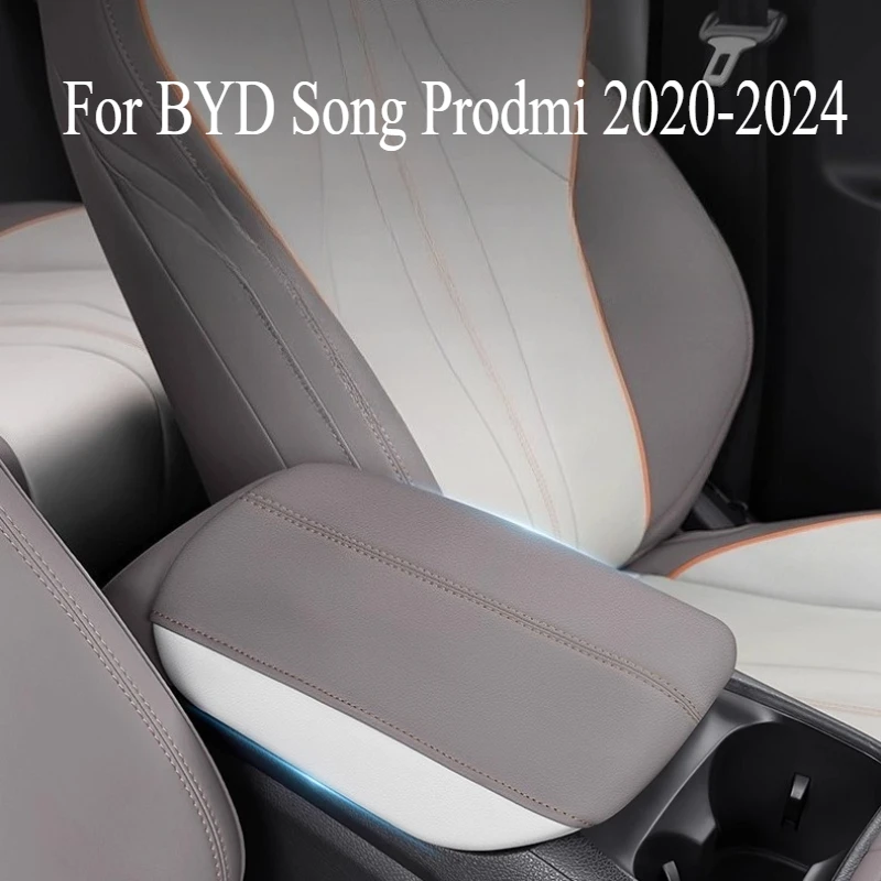 For BYD Song Prodmi 2020-2024 Special Central Control Armrest Box Cover Smart Driving Edition Central Box Pad Artifact Supplies