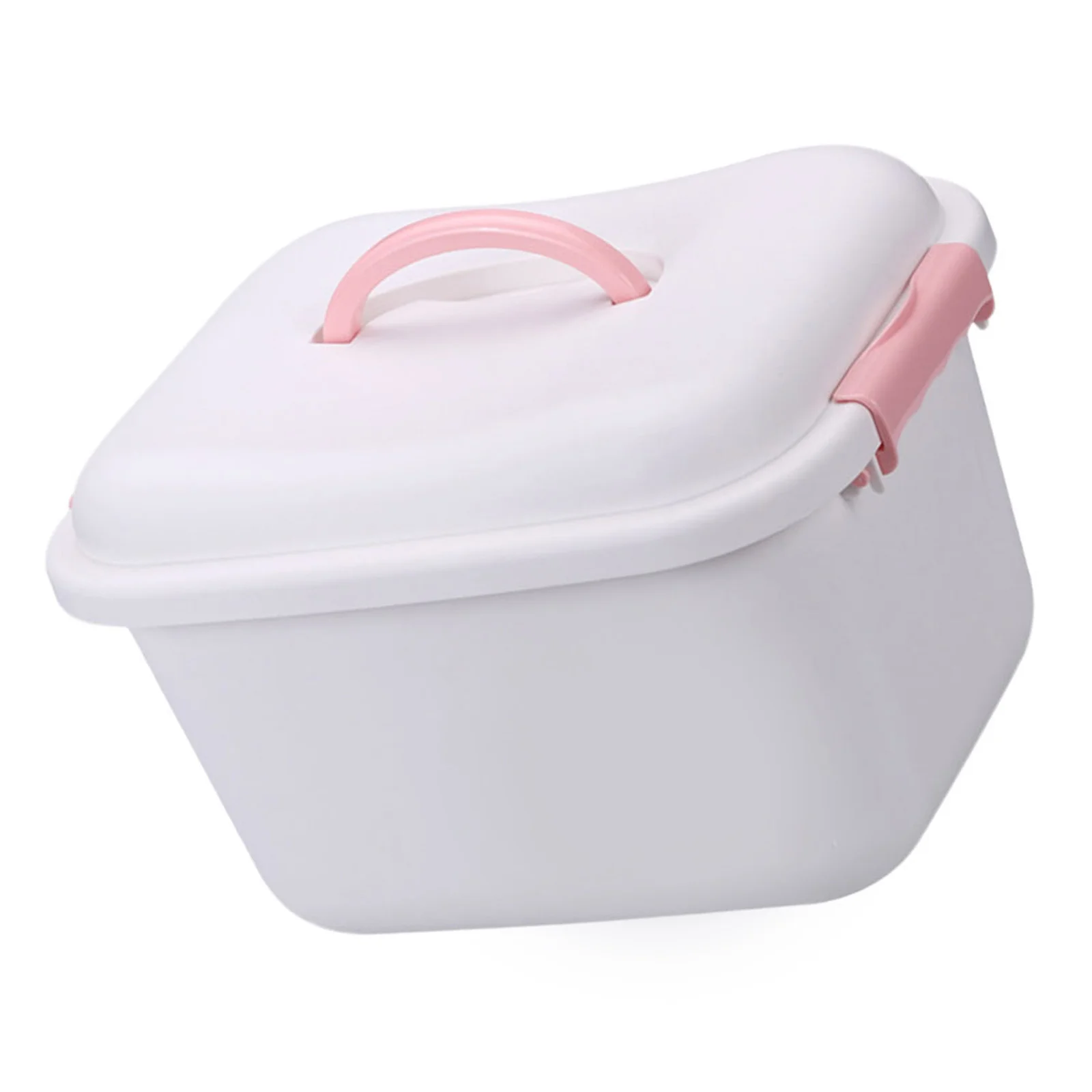 1Pcs Household Medicine Cabinet White Plastic Multilayer First Aid Box Portable Medicine Storage Organizer First Aid Storage