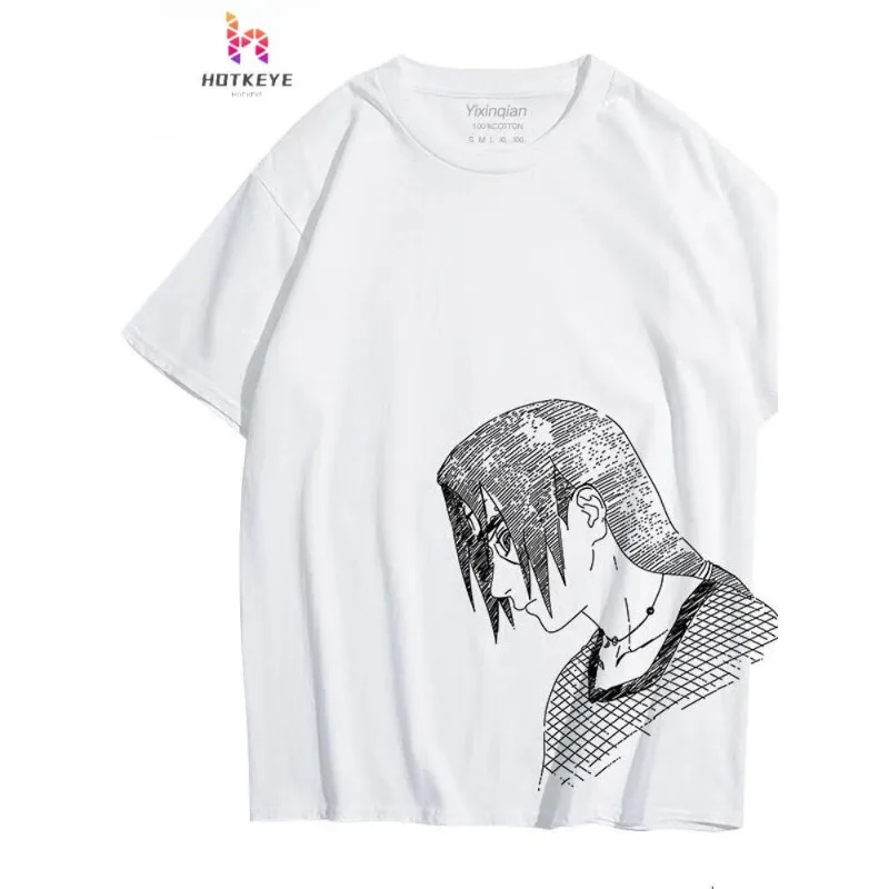 Naruto Anime Cartoon Children's T-shirt 100% Cotton Cartoon Print Parent Child Dress Summer Casual Fashion Short Sleeve