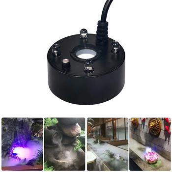 1PC 5V USB Mist Maker Fogger Nebulizer Water Fountain Fish Tank Pond Atomizer Head With 4…
