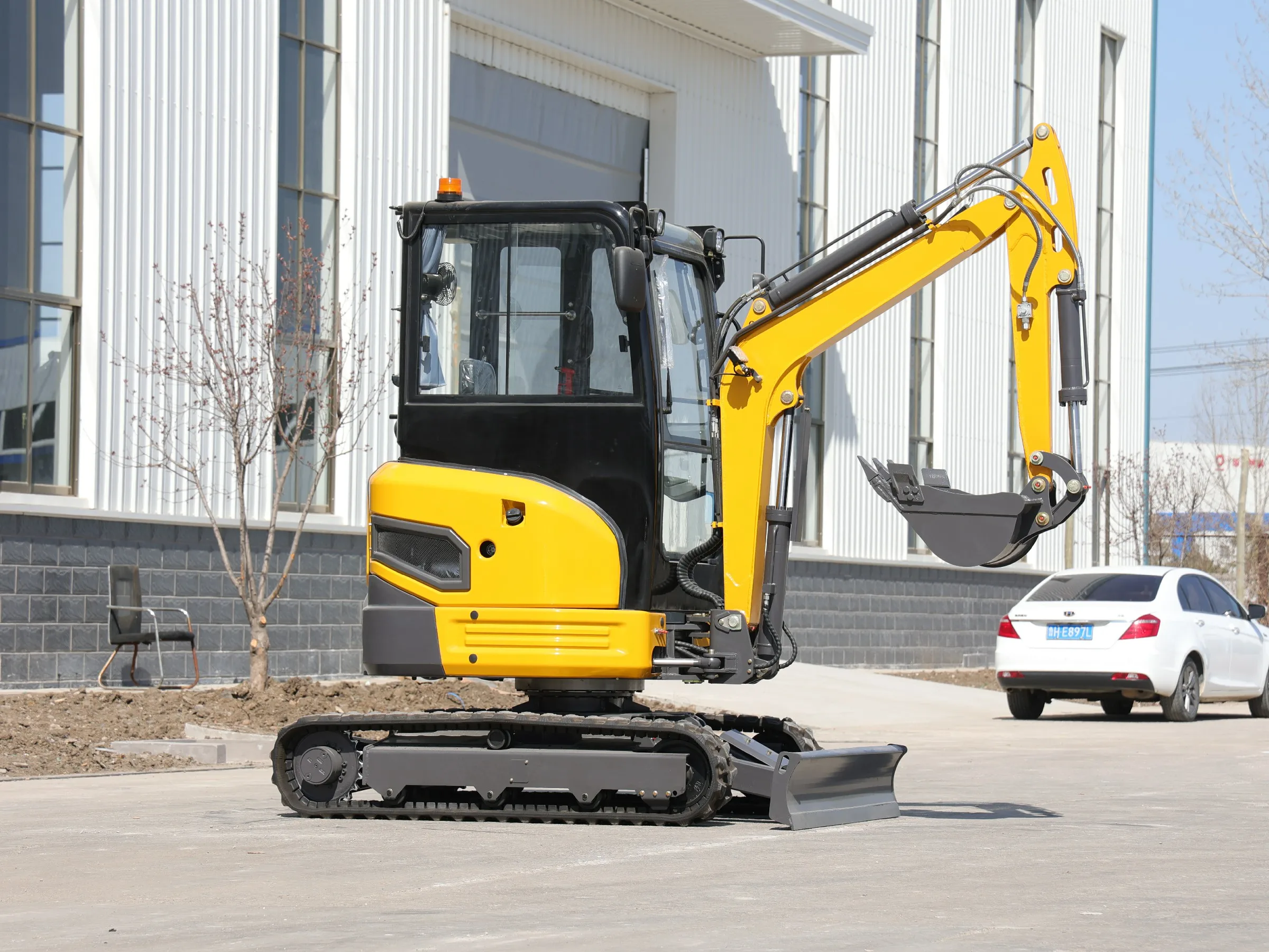 Mini Excavator 2.5 Ton 3 T Customize Factory Factory Price Mini Digger  Free shipping Kubota Engine  Excavator Crawler Excavator