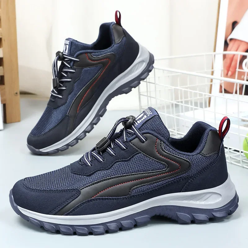 Men's Cloth Casual Fashion Shoes Spring Autumn New Fashionable Trendy Walking Comfortable Work Sports Lazy Solid Color Shoes