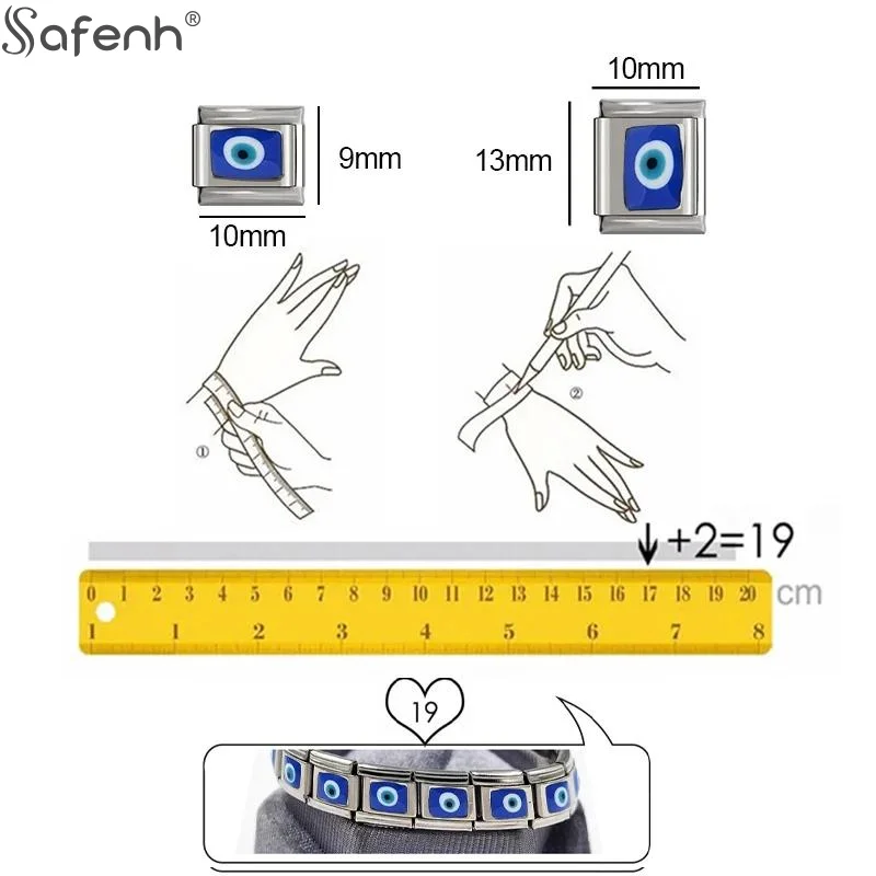 1 قطعة البلاستيك/الراتنج DIY صنع الخرز موضة الحلوى هريرة القوس الإيطالية سحر الروابط ل 9 مللي متر سوار الفولاذ المقاوم للصدأ مجوهرات #3