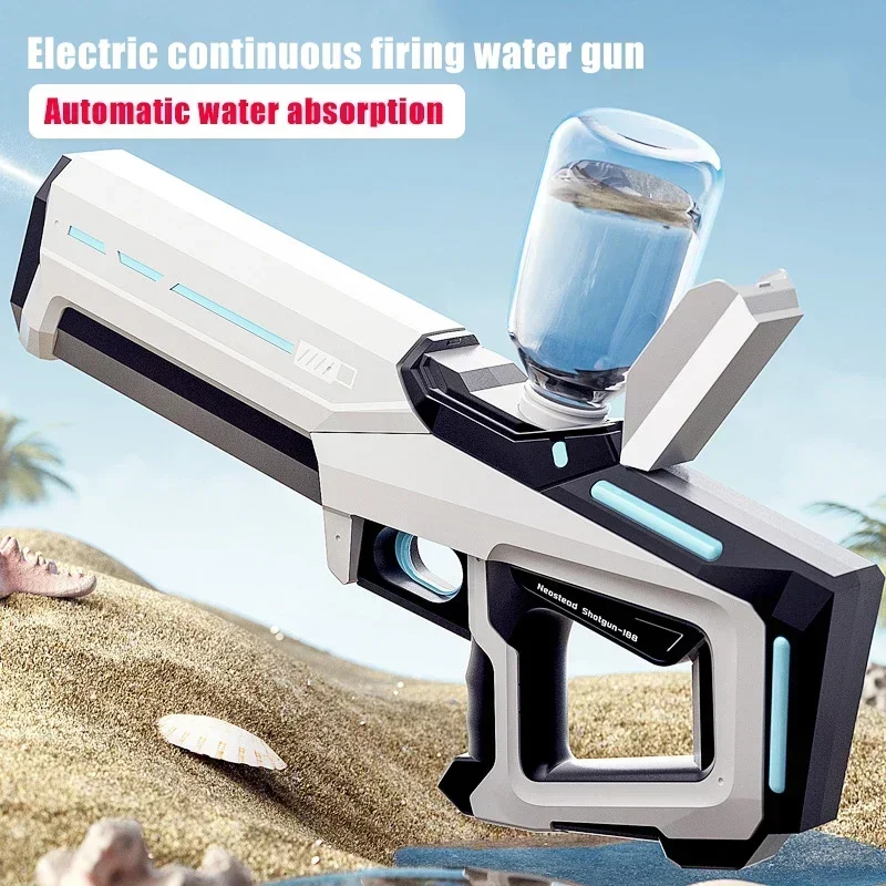 

Adult electric water gunpowerful water spray gunautomatic water absorption gun summer outdoor beach toysboys and children gifts