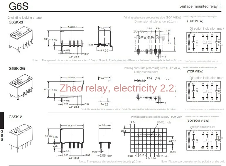 Relé aberto e fechado, 2a, 8 pés