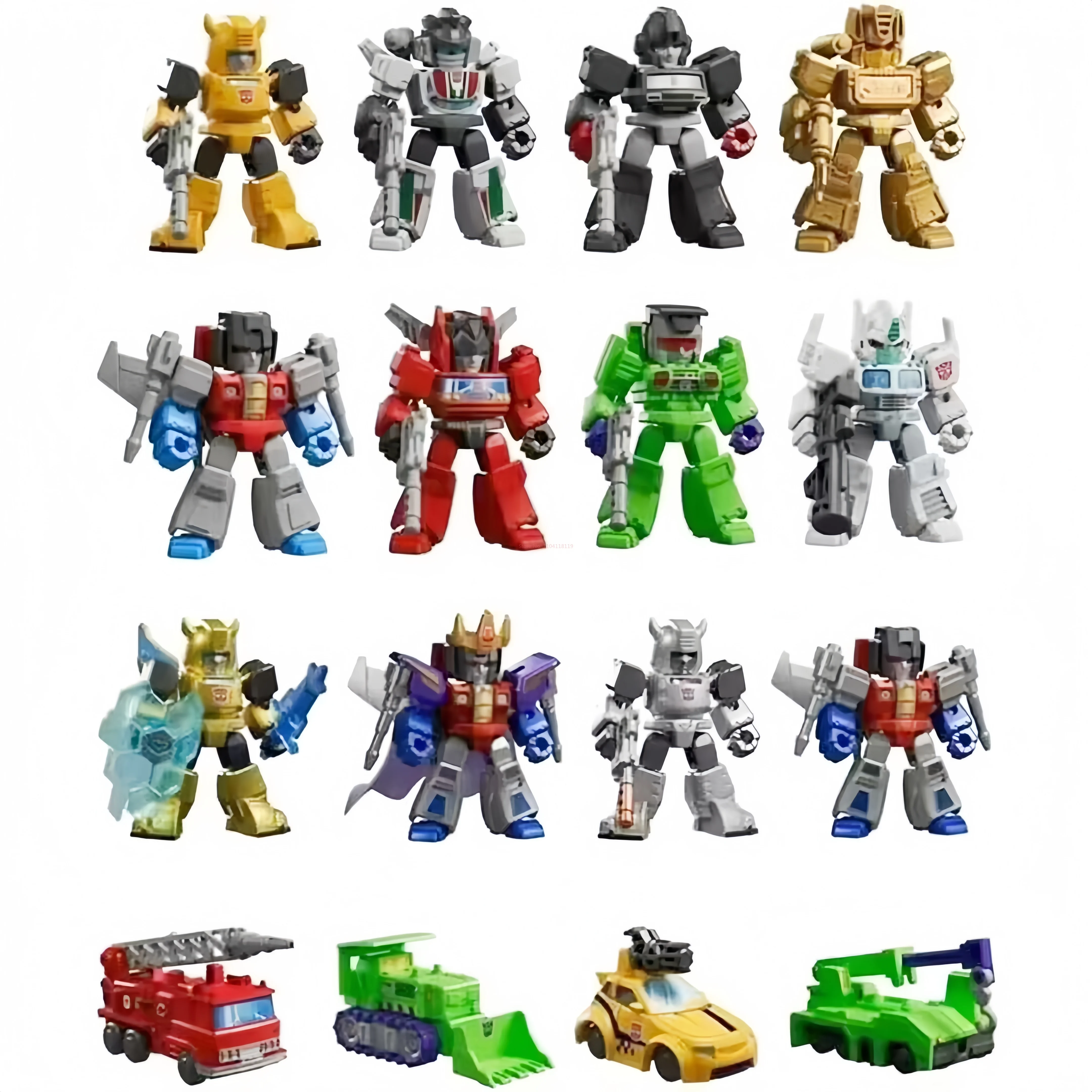 Nieuwe Blokees Transformers Blok Defender Versie Wave 2 Optimus Prime Megatron Starscream Bumblebee Robot Kinderen Montage Speelgoed Gift