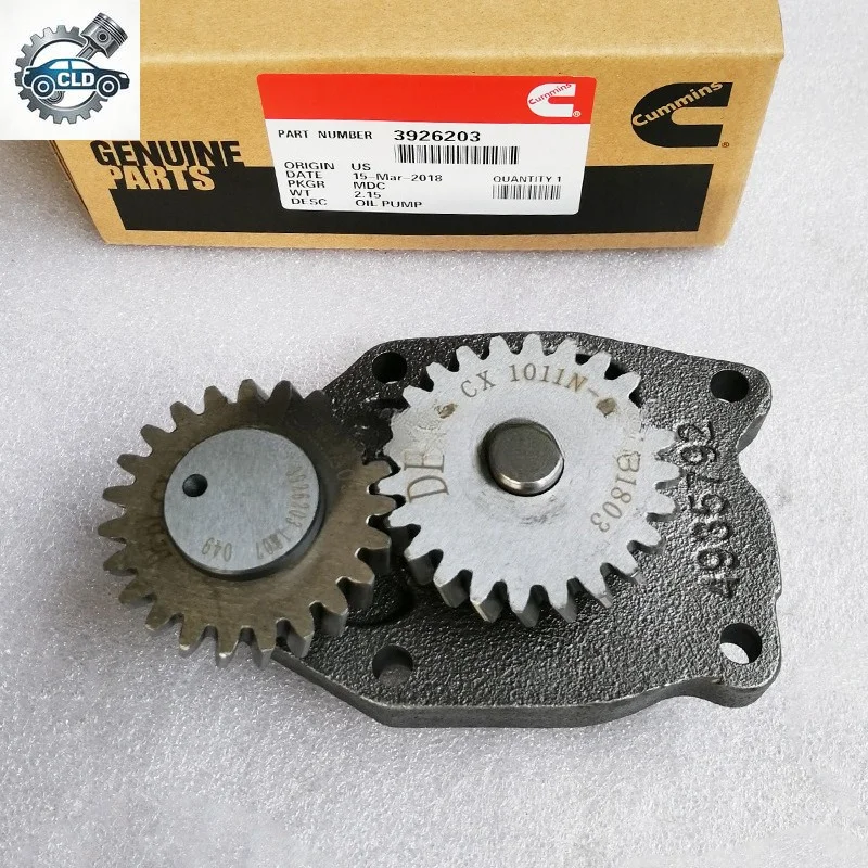 High quality 1PC Oil Pump 3926203 3941742 For Cummins 4B 4BTAA4.5-BE 6B 6BTA 6BTAA B-5.9 BTA ISB4.5 ISBE4 QSB QSB4 QSB6.7 Engine
