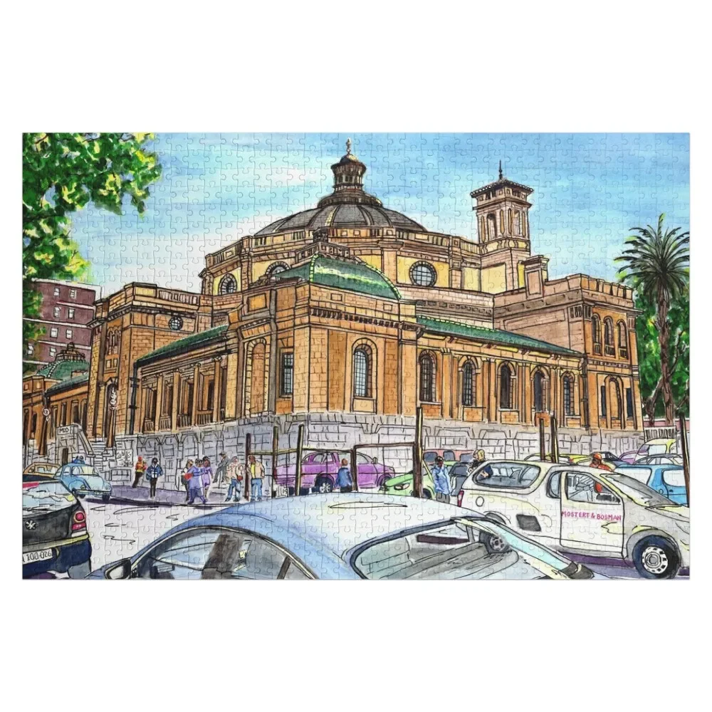 Cape Town Centre for the Book Jigsaw Puzzle Custom Wooden Name Custom Personalized Toys Wooden Decor Paintings Puzzle