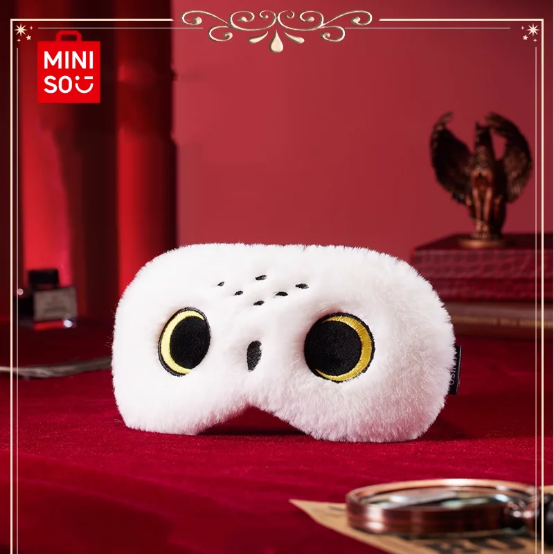 

MINISO Harry Potter series Hedwig eye mask cute anime facial decoration student toys women accessories holiday gift wholesale