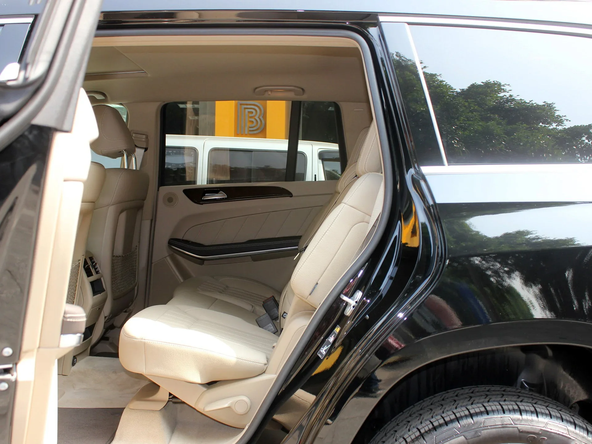 Spezieller Autositzbezug für 7 Sitze, passend für Mercedes Benz GL 2013 2014 2015 2016, PU-Leder Sitzkissen-Schutz, Autositzbezüge – Detail 4