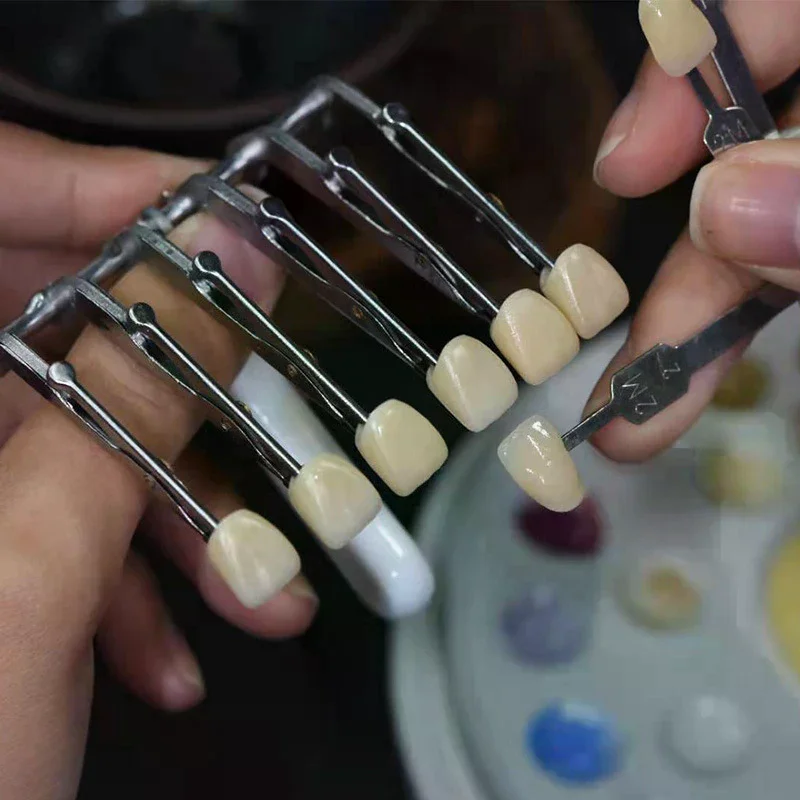 

Dental Ceramist Hex Clamps Six-Tooth Clips for Glazing Porcelain Auxiliary Tool Technician Laboratory