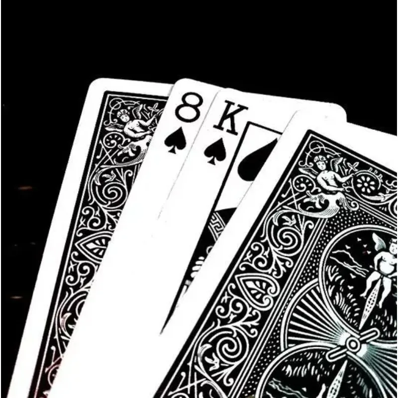 Joker's Game Magic Tricks Selected Playing Card Appear/Vanish Poker Magia Close Up Street Illusions Gimmick Mentalism Puzzle Toy