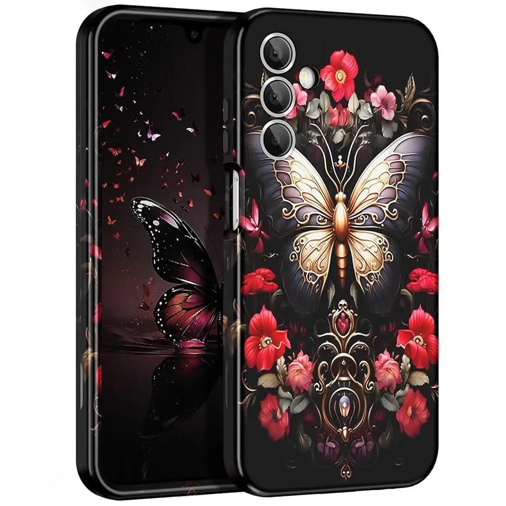

for Galaxy S24 FE Case,Heavy Duty Full Body Shockproof Protection 3 in 1 Hybrid Hard PC Soft Rubber Rugged Drop Protective S