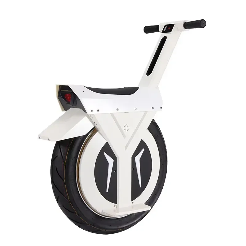 Electric Single Wheel Balancing Vehicle 17-Inch Wheels Brushless Motor Aluminum Alloy Frame 20km/h Max Speed for Off-road Use
