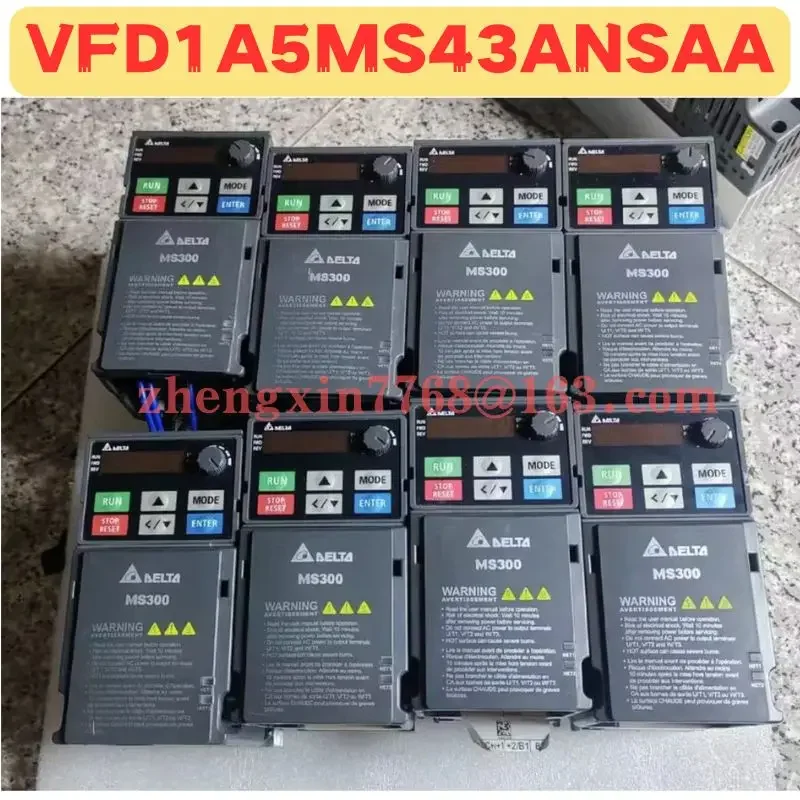Convertitore di frequenza usato VFD1A5MS43ANSAA Funzione normale Testato OK