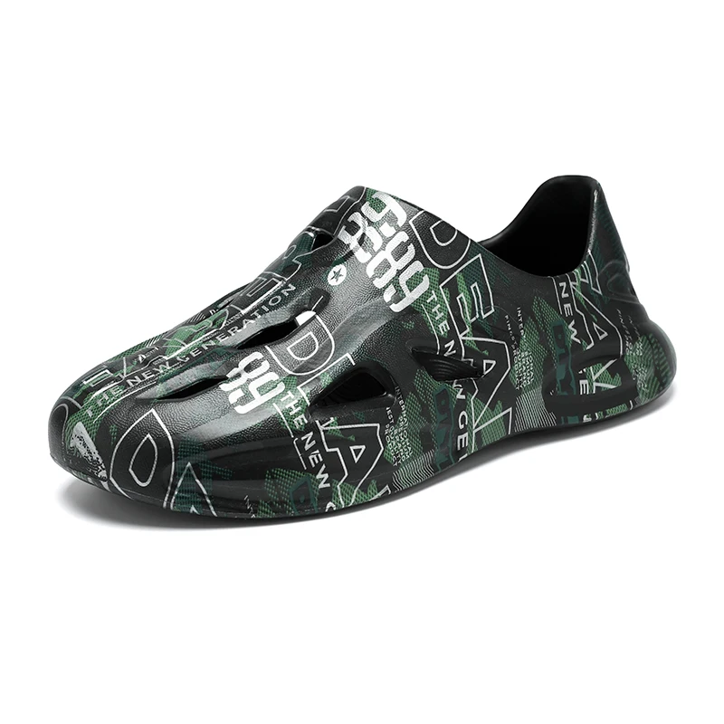 Sandalias Casuales de EVA para Parejas, Suela Suave Tipo Nube, Antideslizantes, Elásticas, Cómodas para la Playa, el Hogar, el Aire Libre y el Uso Diario