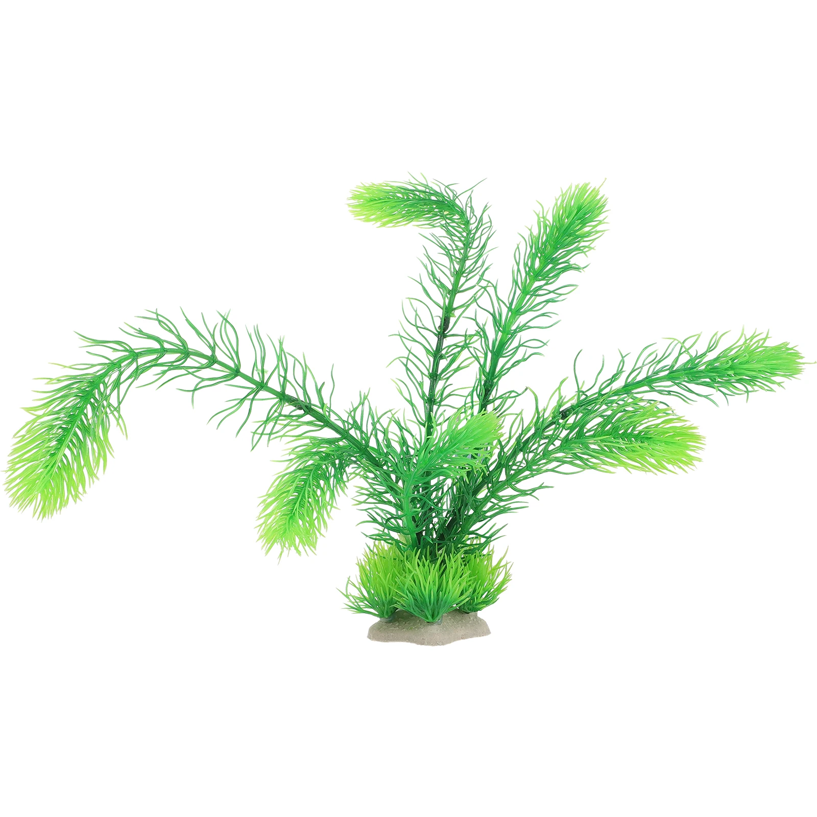 

Artificial Aquatic Plants Large Size Green Pine Branches for Fish Tank Decorations Plastic Plants Aquarium Accessory L scaping