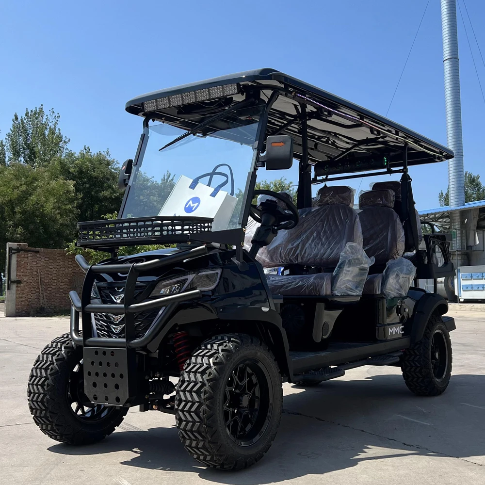 4 6 Person 48v electric street legal golf carts off road golf buggy electric club car for sale