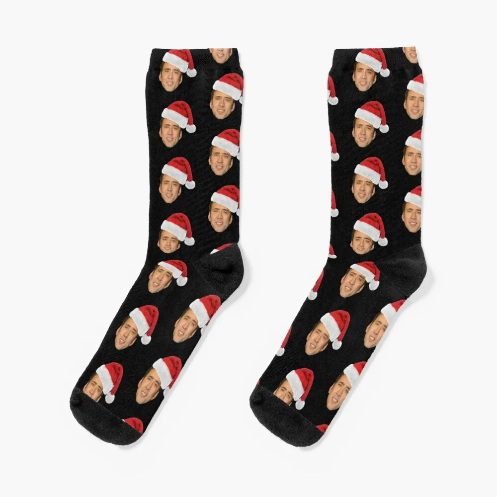 

Santa Nicolas Cage Claus Socks Men'S Socks