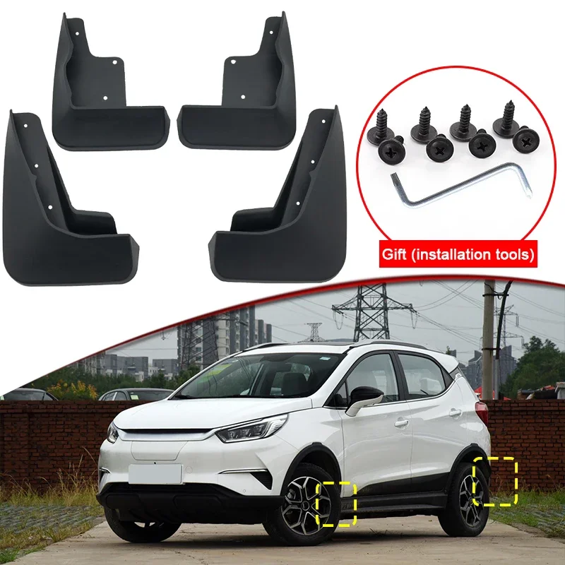 

Car Styling For BYD YUAN EV PRO 2021 2022 2023 Car Mud Flaps Splash Guard Mudguards MudFlaps Front Rear Fender Auto Accessories