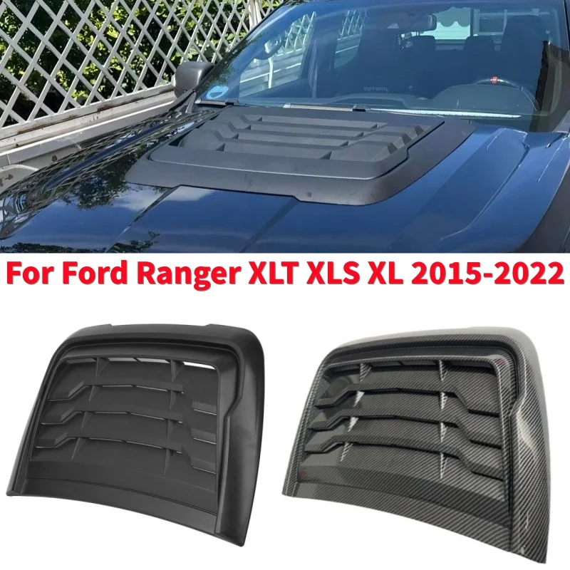 سيارة بونيه مدخل هواء تنفيس بونيه مغرفة تنفيس هود هود مدخل هواء لفورد رينجر XLT XLS XL 2015-2022