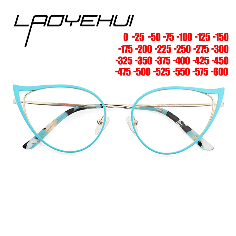 

Anti Blue Light Glasses Frame Women Prescription Optical Cat Eye Glasses Women's Eyewear Eyeglasses Frames Myopia Glasses 2022