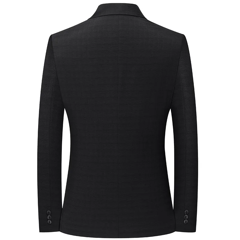 Suit Men's Spring And Autumn New Business Men's Clothing Non-ironing Slim Fit Light Single Western Top Casual Suit Jacket