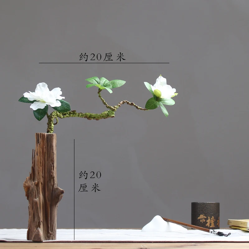 Dead Wood Vase Decoration Living Room Flower Arrangement Dry Flower Retro Home Creative Decoration