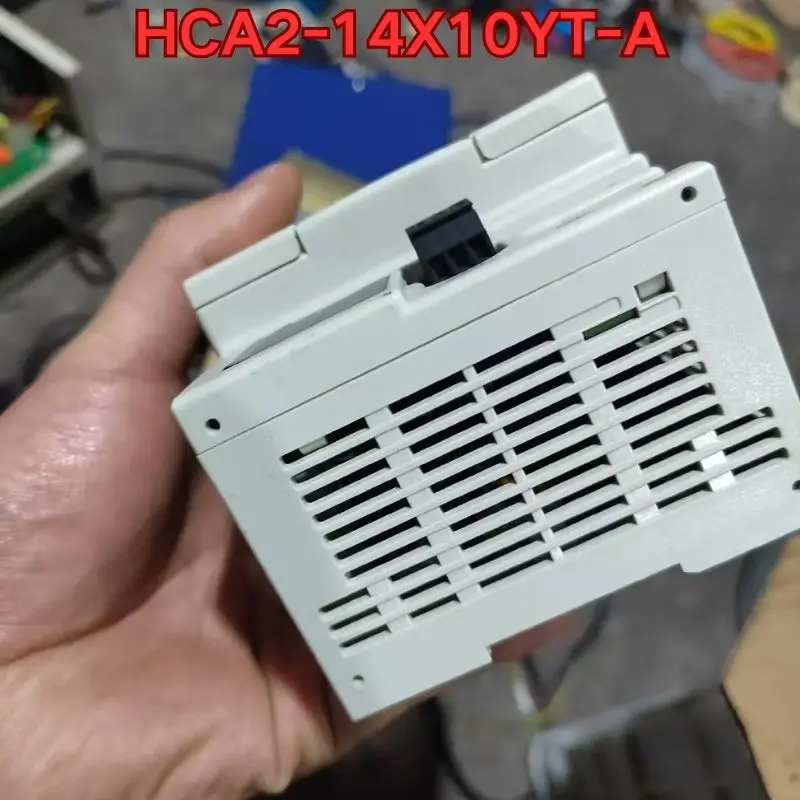 Second-hand HCA2-14X10YT-A PLC controller function test is normal