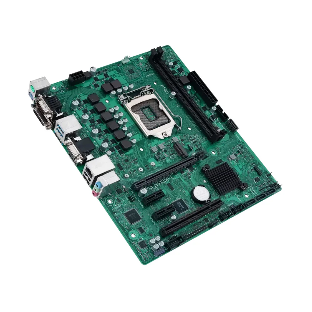 للوحة الأم لمحطة العمل A-S-U-S PCI 10-11 الجيل 1200 دبوس PRO H510M-C/CSM