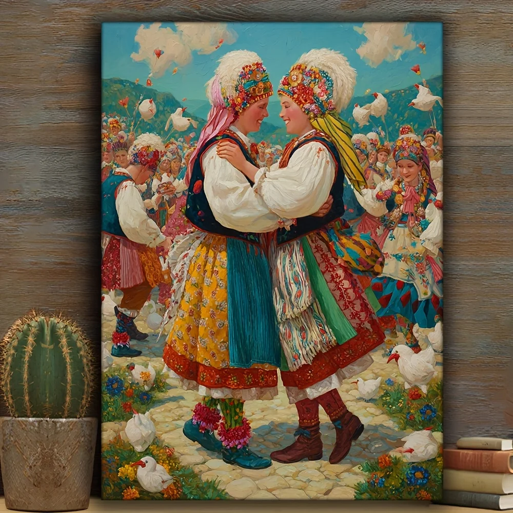 

500/1000/1200/2000PCS Puzzles for Adults Traditional Harvest Festival Scene,Jigsaw Puzzles Brain Challenge Game Gift Home Decor