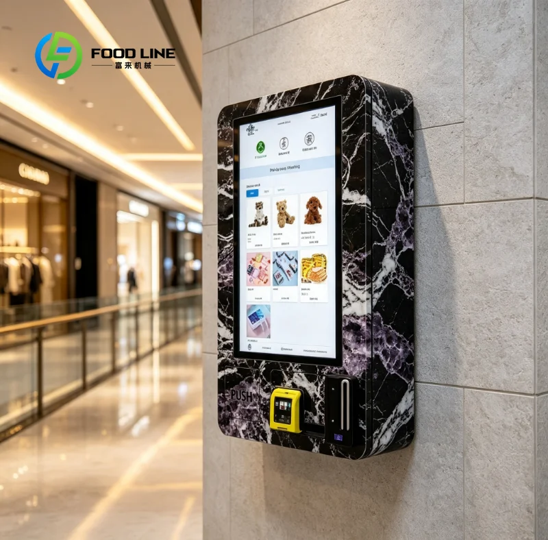 Commercial Cigar Vending Machine, Custom Touch Screen Design, 24H Self-Service with Mandatory Age Verification System