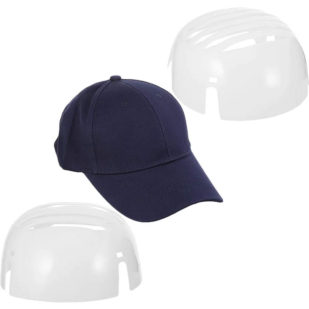 

1 set 1 Set Pe Cotton Bump Cap Inserts Baseball Hat Protective Comfortable Headwear For Men Work Outdoor Use