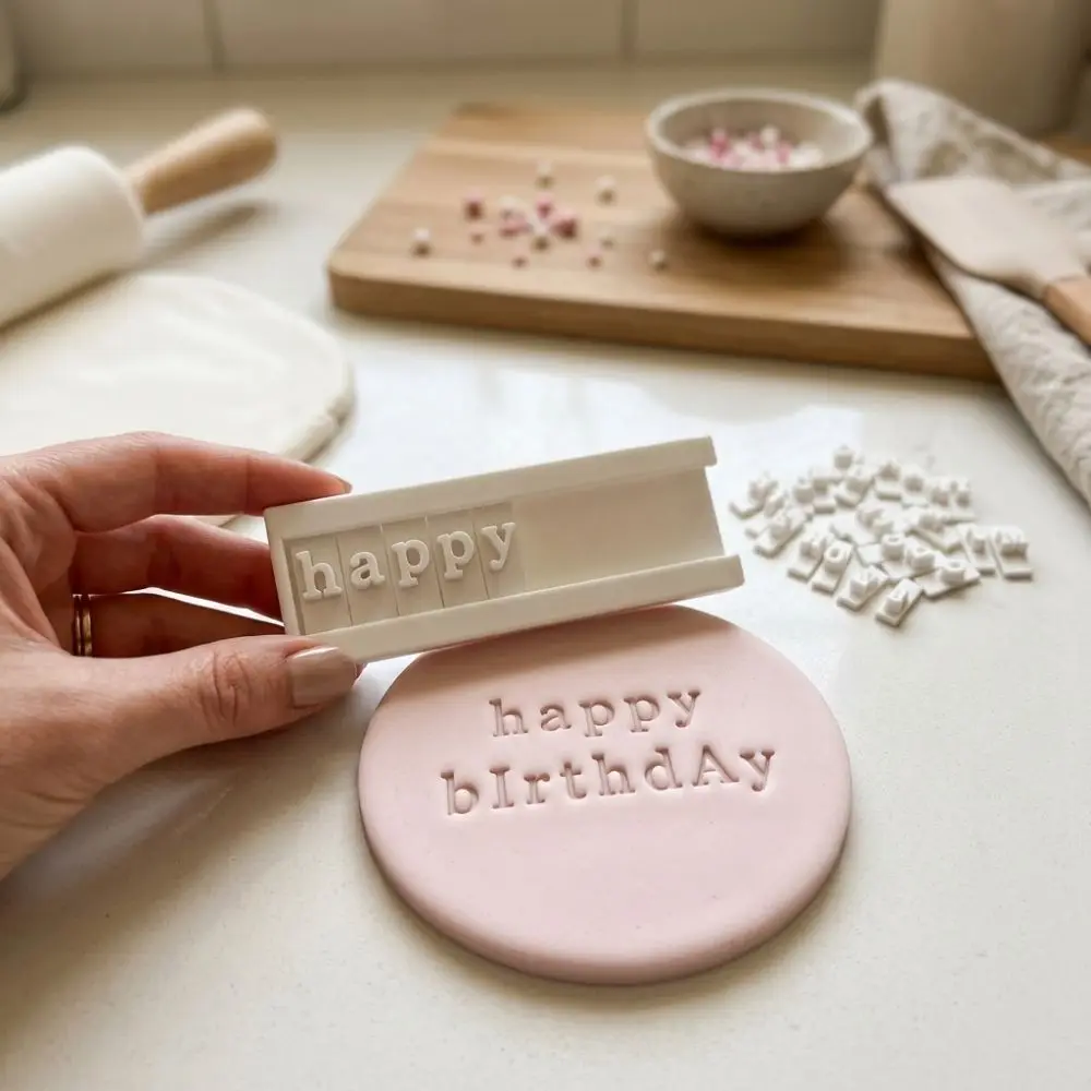 Handmade Clay Letter Number Stamp Set with 26 Letter with 10 Number Pottery Alphabet Stamping Tool Precise Stamping
