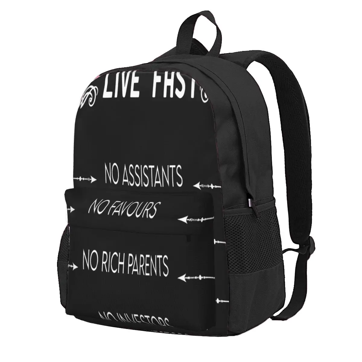 Live Fast Die Young Lfdy Men\'s Backpack Waterproof Multifunctional Laptop Bag Business Travel Student School Bag