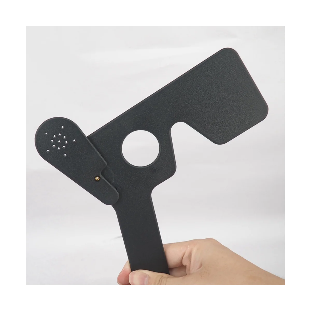 Professional Ophthalmic Lorgnette 17 Pinhole Black Plastic Vision Test Eye Occluder