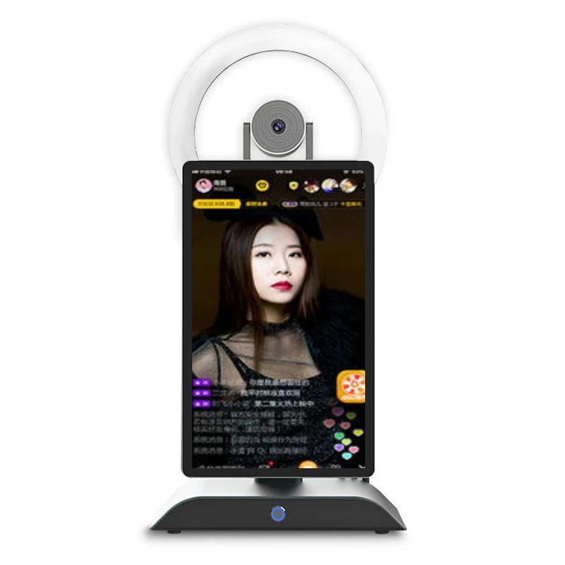 

360 Degree Screen Live Stream Machine with LCD Touch Display for Live Wifi Streaming Equipment Radio & TV Broadcasting
