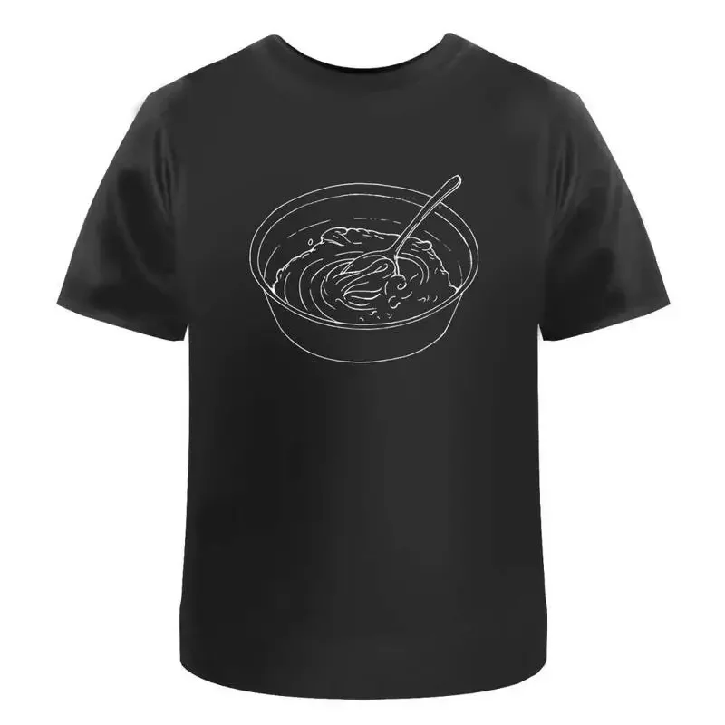 Cake Mixture With Spoon' Cotton T Shirt Ta047278