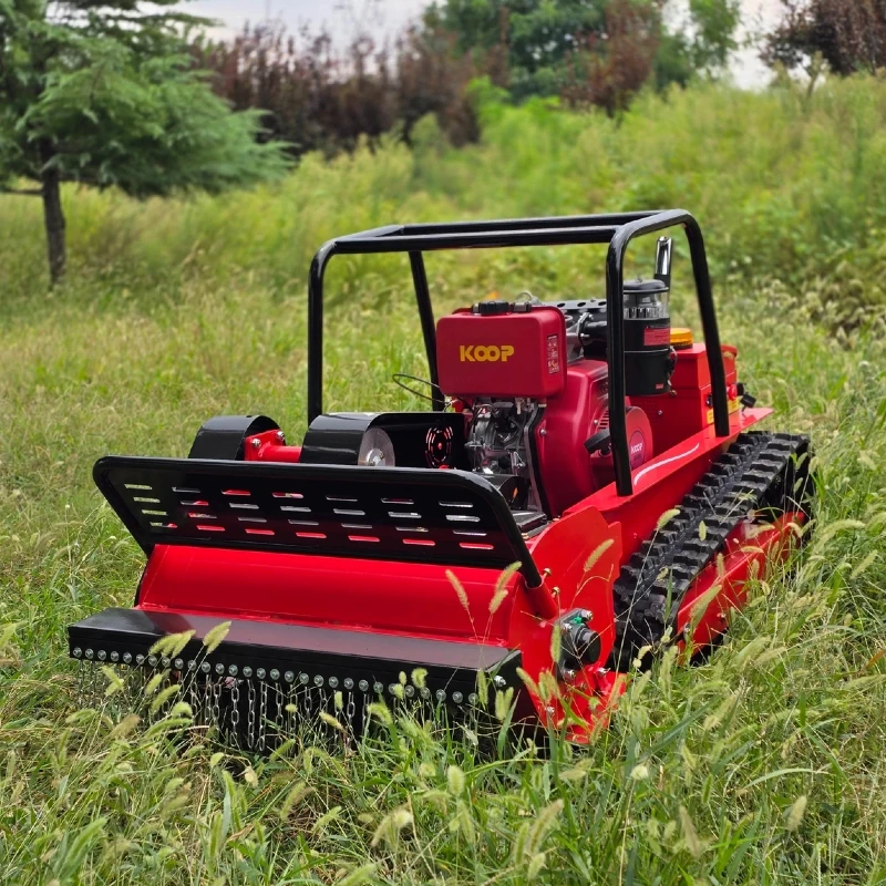 Customized Diesel Lawn Mower, Low Fuel Consumption, All Terrain Grass Cutter For Farm Maintenance CE EPA Certified