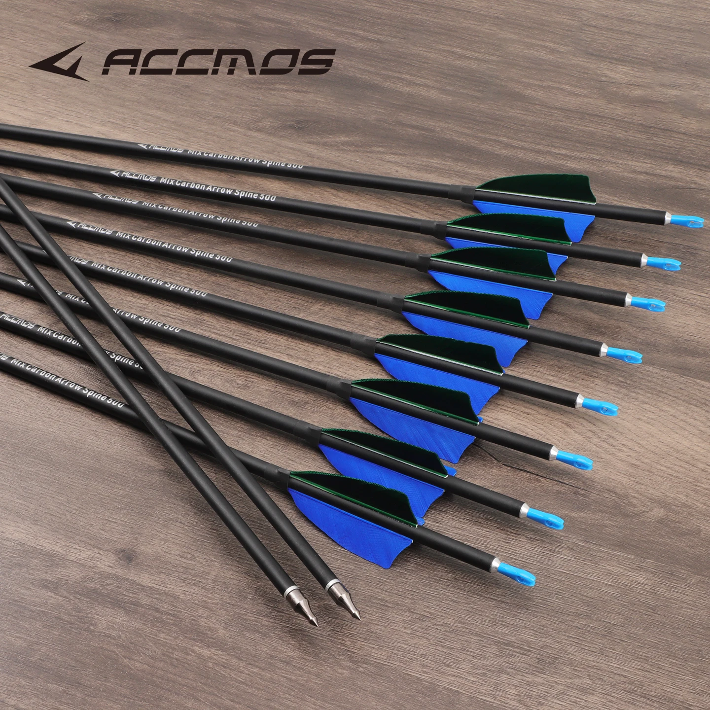 6/12/30pcs Already Made ID6.2mm Mixed Carbon Arrow 30