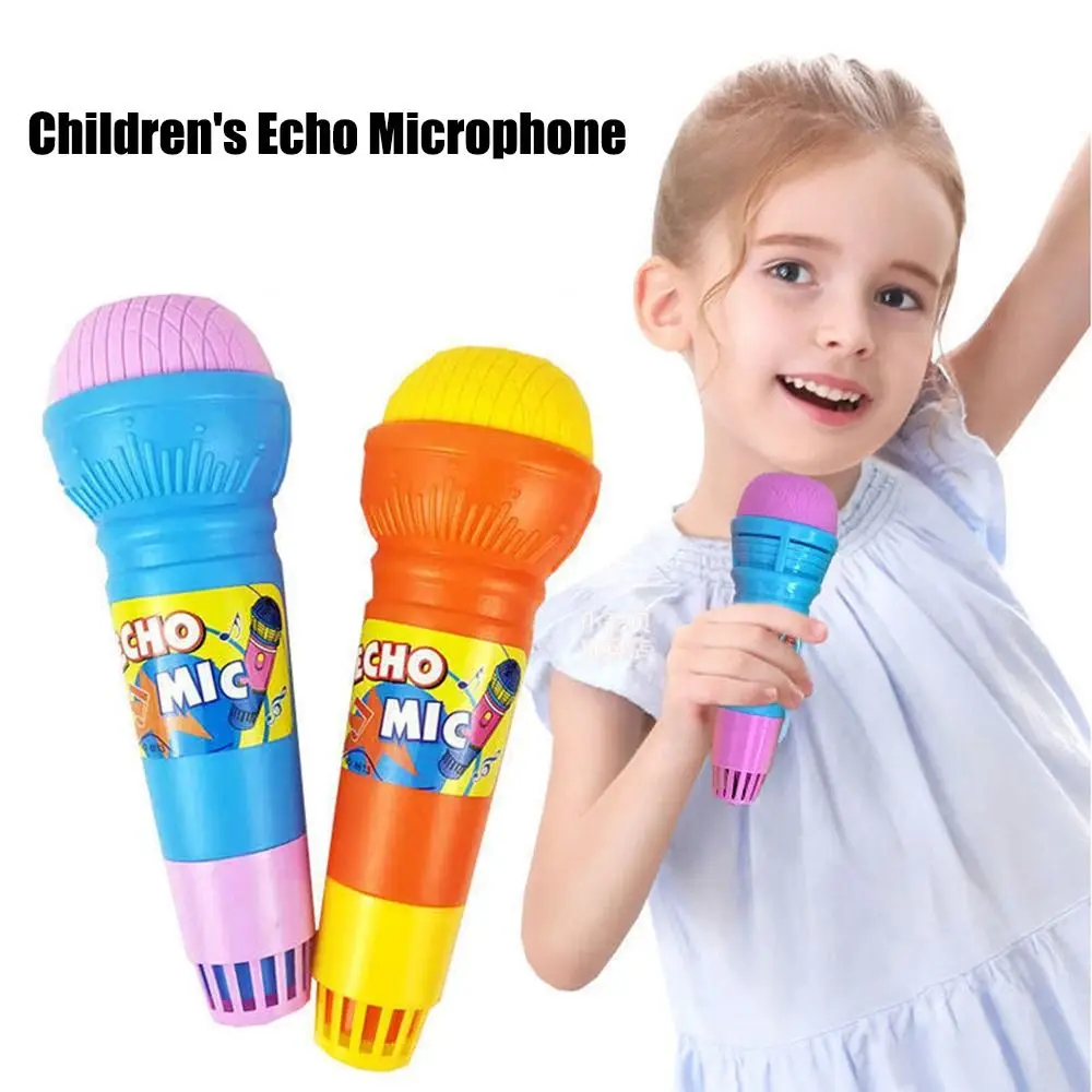 

Funny Kid's Echo Microphone No Batteries Required Physical Echo Simulated Microphone Enlightenment Portable