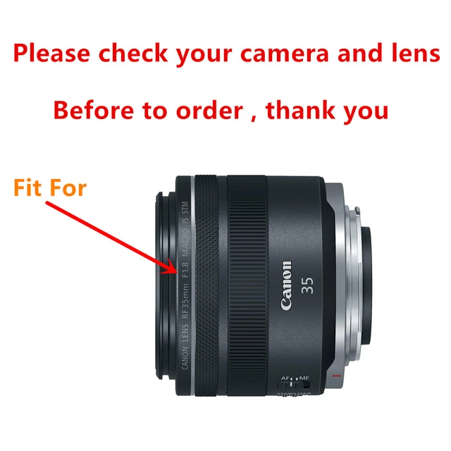 CANON キヤノン RF35mm F1.8 IS STM レンズフード付き（RF35mm