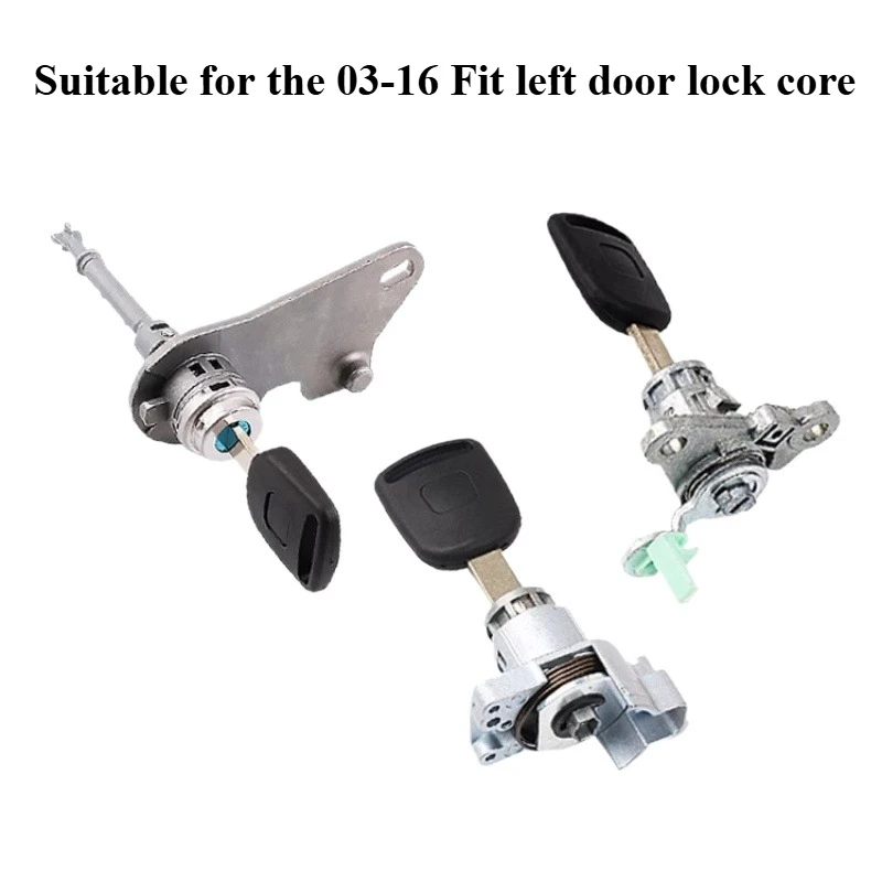 

For 03-16 Honda Fit Left Door Fit Trunk Lock Cylinder Ignition Lock Cylinder Car Lock Cylinder Automotive Parts Tool 1pcs
