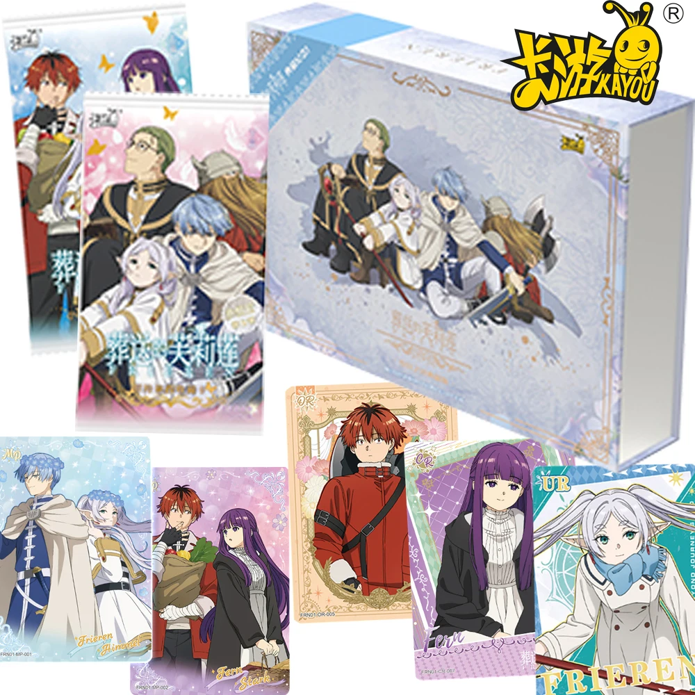 

New Kayou Genuine Frieren: Beyond Journey's End Collection Cards Fern Stark Exquisite Design Anime Adventure Cards Holiday Gift
